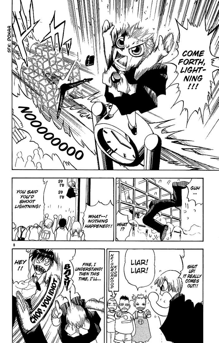 Konjiki no Gash!! Chapter 7 page 8 - Chapter 7: First Fight