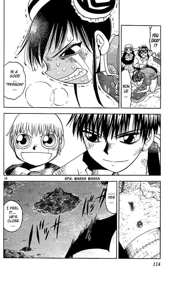 Konjiki no Gash!! Chapter 72 page 10 - Chapter 72: The Dangerous Island