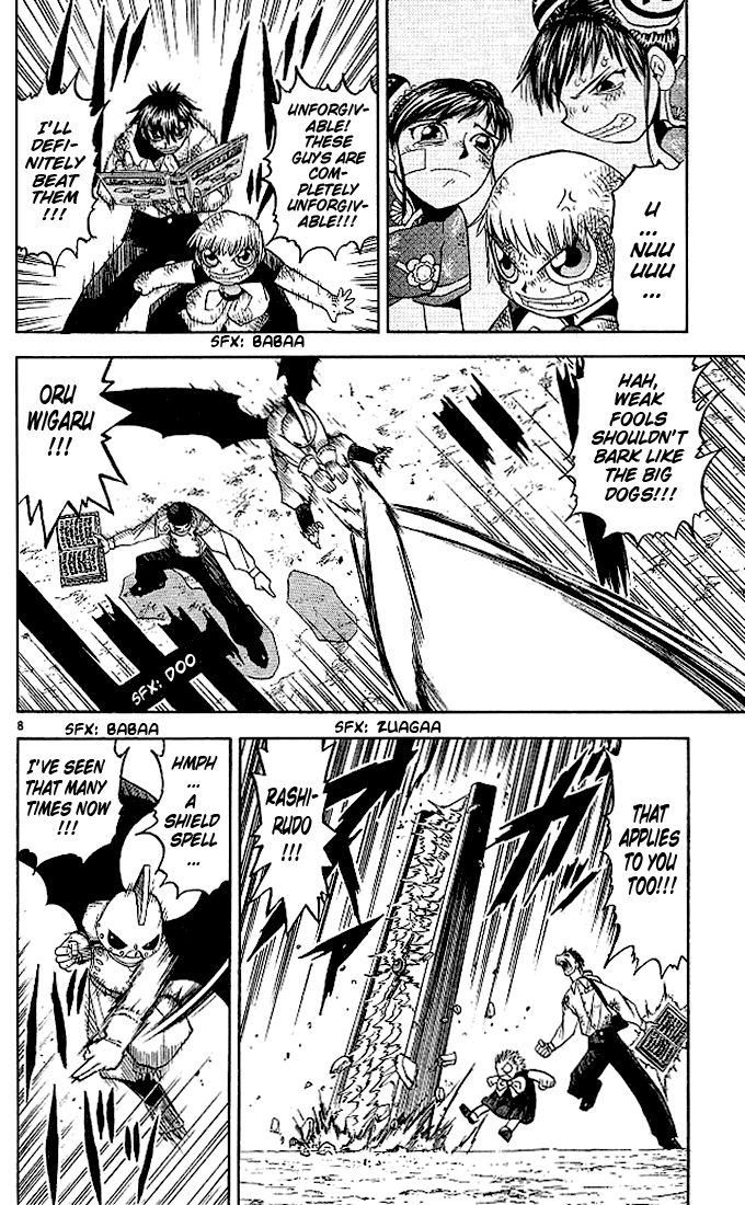 Konjiki no Gash!! Chapter 73 page 8 - Chapter 73: The Courage To Fight