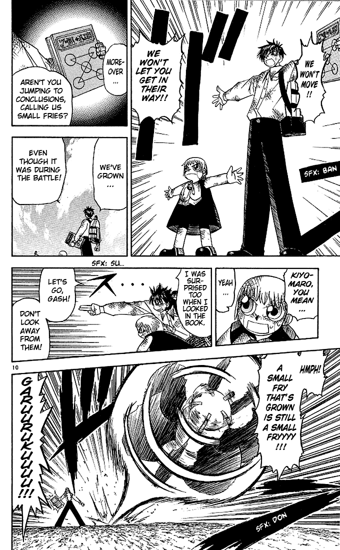 Konjiki no Gash!! Chapter 74 page 10 - Chapter 74: The Fifth Spell