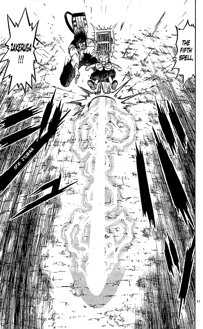 Konjiki no Gash!! Chapter 74 page 11 - Chapter 74: The Fifth Spell