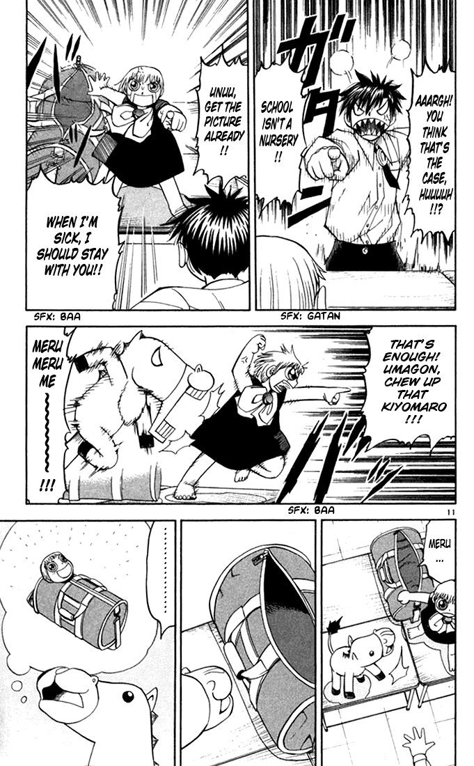 Konjiki no Gash!! Chapter 75 page 11 - Chapter 75: Gash's Cold