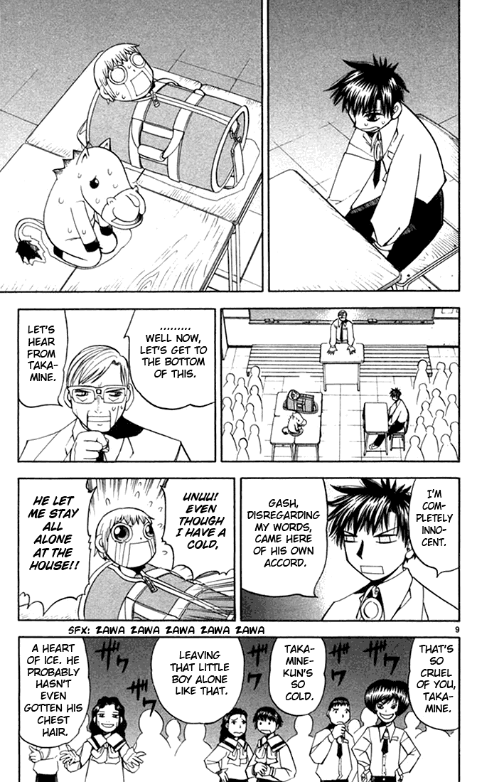 Konjiki no Gash!! Chapter 75 page 9 - Chapter 75: Gash's Cold