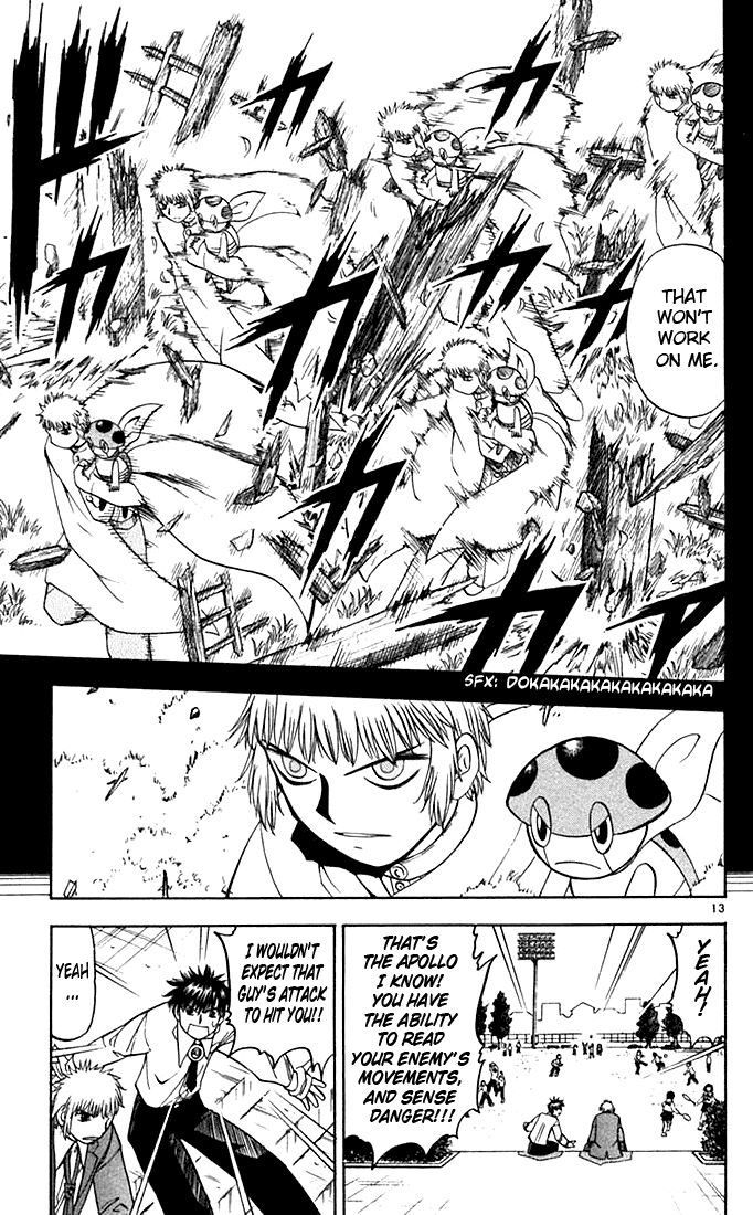 Konjiki no Gash!! Chapter 76 page 13 - Chapter 76: A Difference In Power