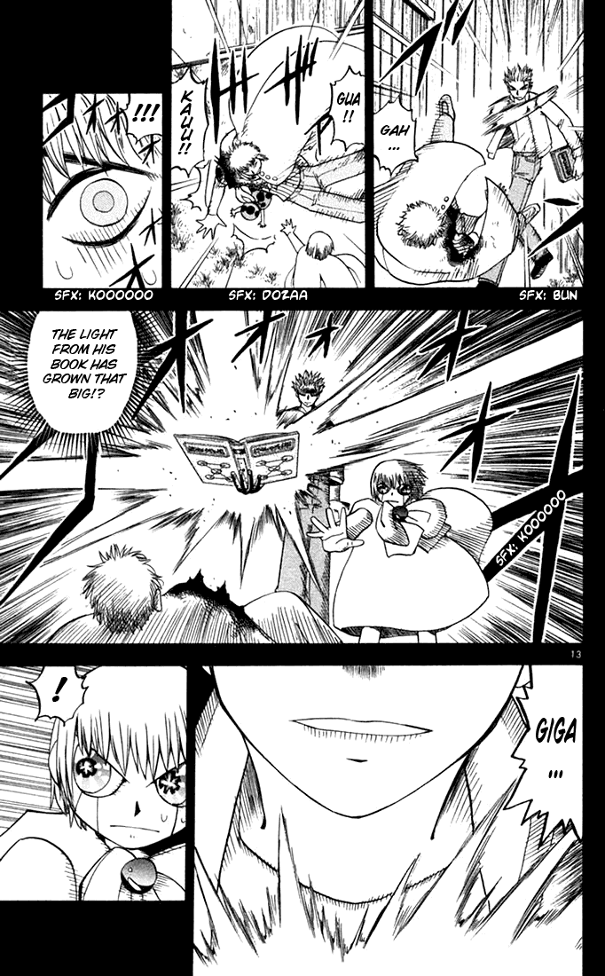 Konjiki no Gash!! Chapter 77 page 13 - Chapter 77: An Unshakable Heart