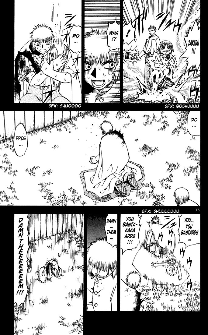 Konjiki no Gash!! Chapter 77 page 15 - Chapter 77: An Unshakable Heart