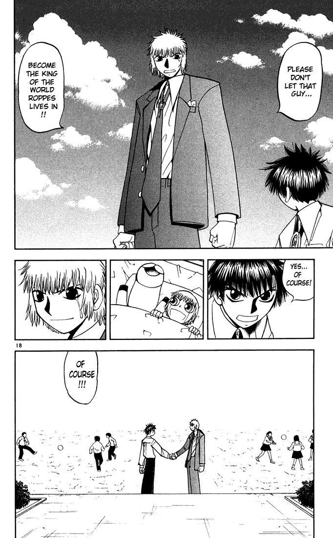 Konjiki no Gash!! Chapter 77 page 18 - Chapter 77: An Unshakable Heart