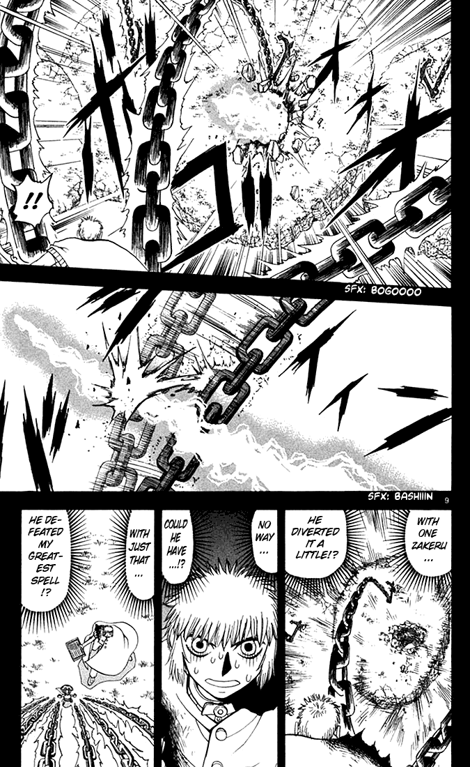 Konjiki no Gash!! Chapter 77 page 9 - Chapter 77: An Unshakable Heart