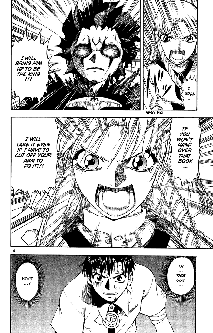 Konjiki no Gash!! Chapter 8 page 14 - Chapter 8: Qualifications For A King