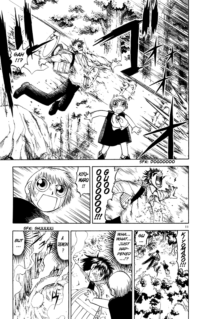 Konjiki no Gash!! Chapter 80 page 11 - Chapter 80: The Formless Hunter