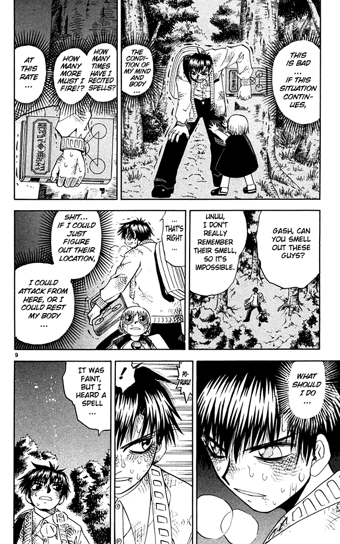 Konjiki no Gash!! Chapter 81 page 10 - Chapter 81: Hunter Vs. Prey