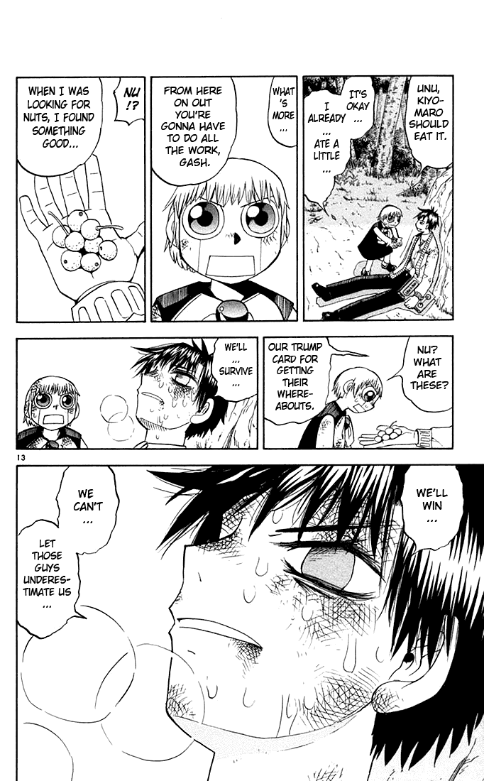 Konjiki no Gash!! Chapter 81 page 14 - Chapter 81: Hunter Vs. Prey