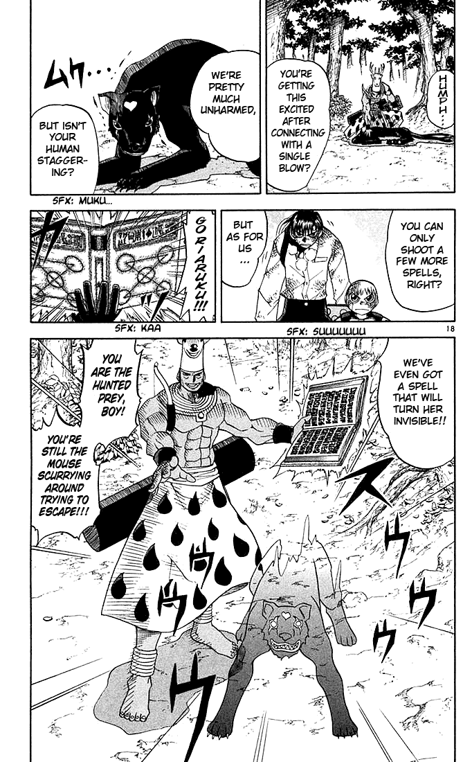 Konjiki no Gash!! Chapter 81 page 19 - Chapter 81: Hunter Vs. Prey