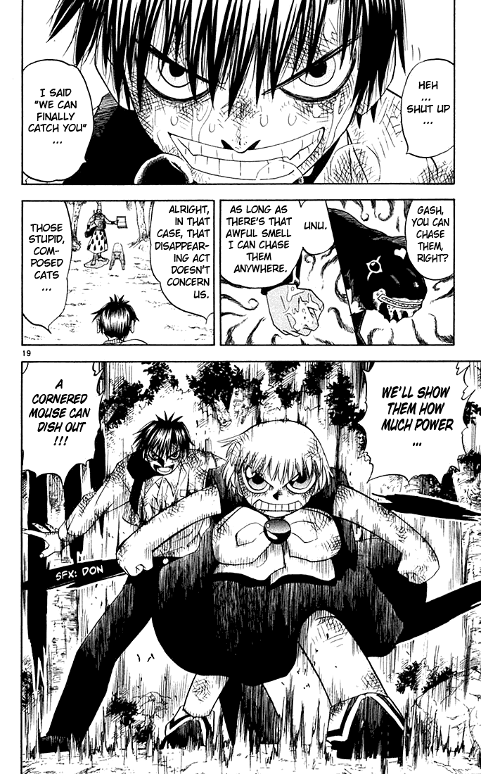 Konjiki no Gash!! Chapter 81 page 20 - Chapter 81: Hunter Vs. Prey