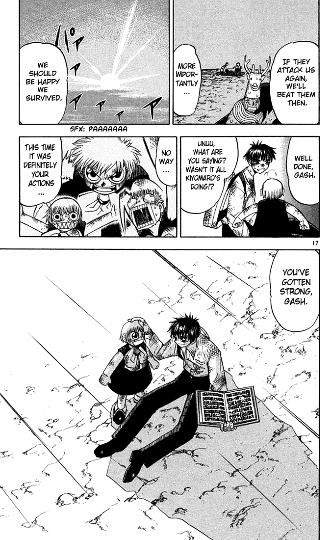 Konjiki no Gash!! Chapter 82 page 17 - Chapter 82: Being Hunted