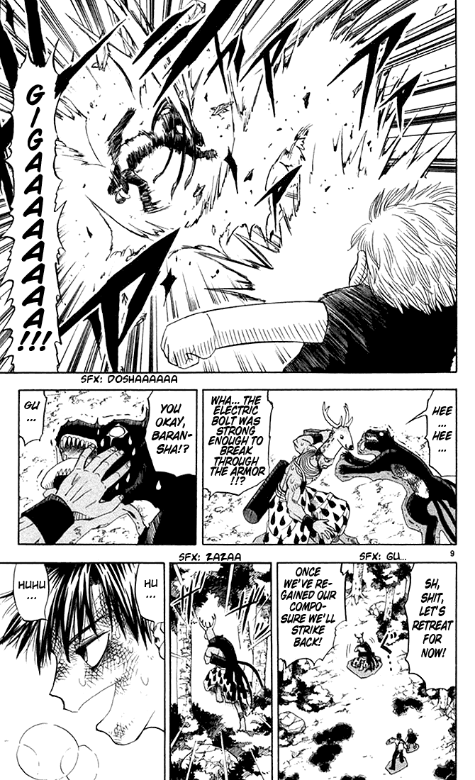 Konjiki no Gash!! Chapter 82 page 9 - Chapter 82: Being Hunted