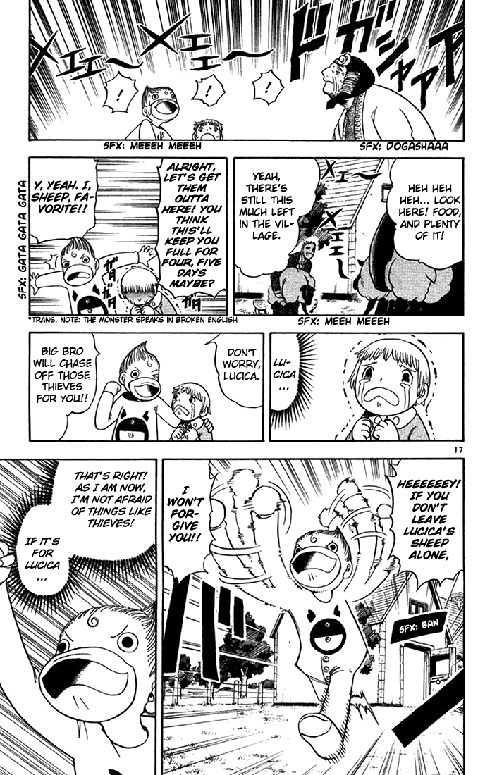 Konjiki no Gash!! Chapter 85 page 17 - Chapter 85: A Reliable Big Brother