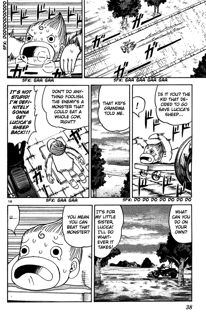 Konjiki no Gash!! Chapter 86 page 14 - Chapter 86: Big Brother's Battle