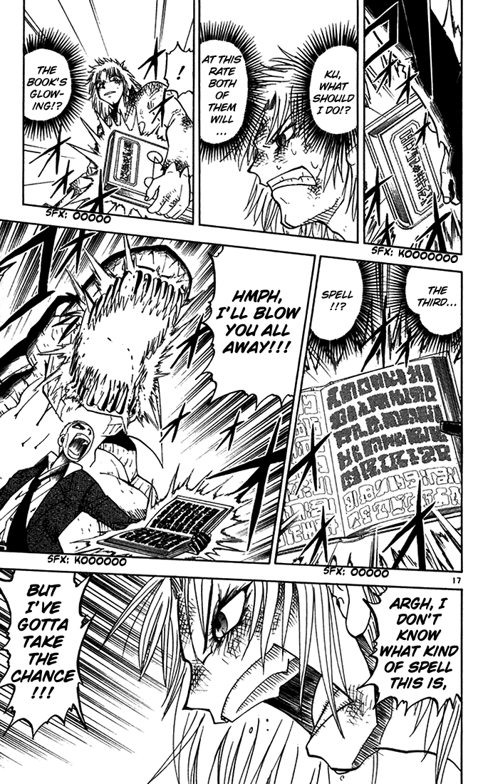 Konjiki no Gash!! Chapter 87 page 17 - Chapter 87: The Last Hope
