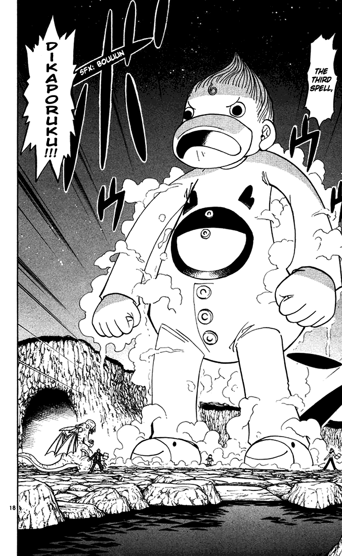 Konjiki no Gash!! Chapter 87 page 18 - Chapter 87: The Last Hope