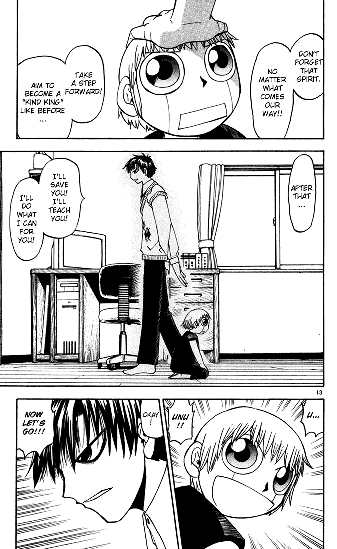 Konjiki no Gash!! Chapter 89 page 12 - Chapter 89: Facing Forward