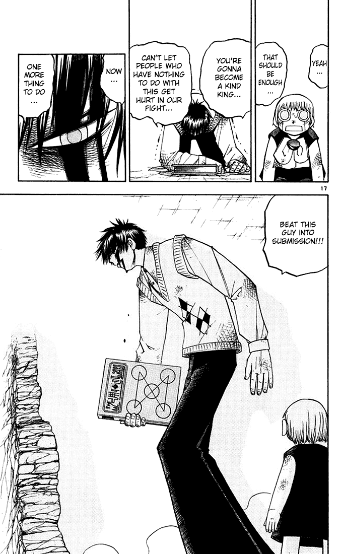 Konjiki no Gash!! Chapter 90 page 17 - Chapter 90: Naive Strength