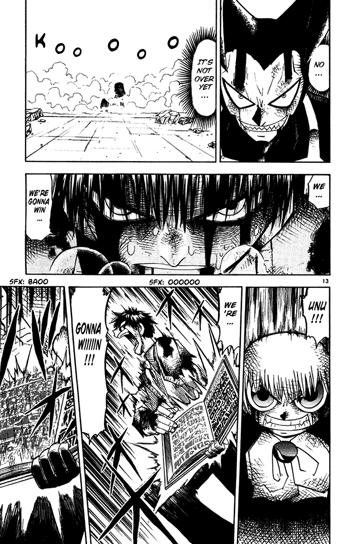 Konjiki no Gash!! Chapter 91 page 13 - Chapter 91: That Insufficient Something