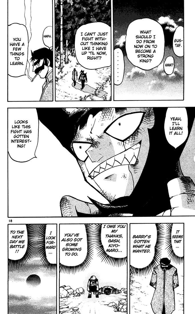 Konjiki no Gash!! Chapter 92 page 18 - Chapter 92: A Difficult Road