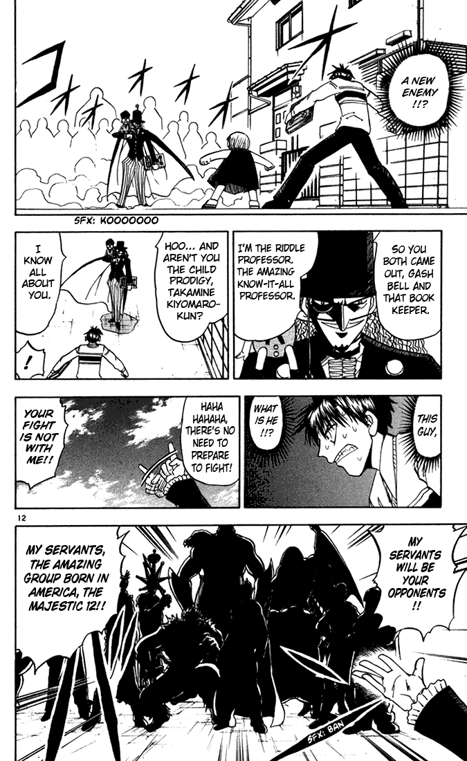 Konjiki no Gash!! Chapter 95 page 18 - Chapter 95: The Twelve Assassins