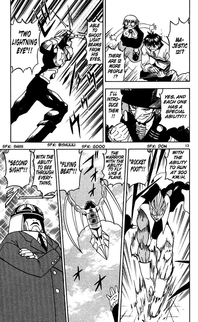 Konjiki no Gash!! Chapter 95 page 19 - Chapter 95: The Twelve Assassins