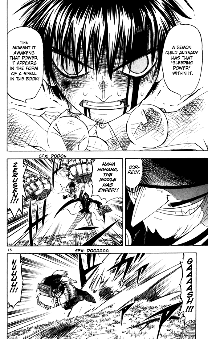 Konjiki no Gash!! Chapter 96 page 16 - Chapter 96: The Book's Secret
