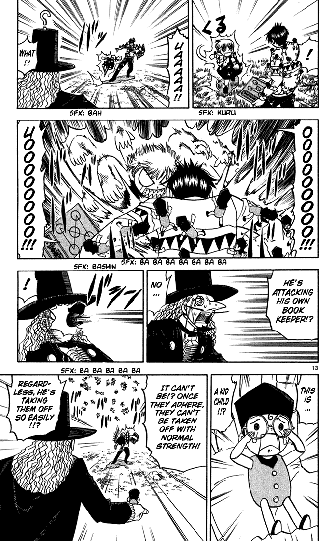 Konjiki no Gash!! Chapter 97 page 13 - Chapter 97: The Sixth Spell