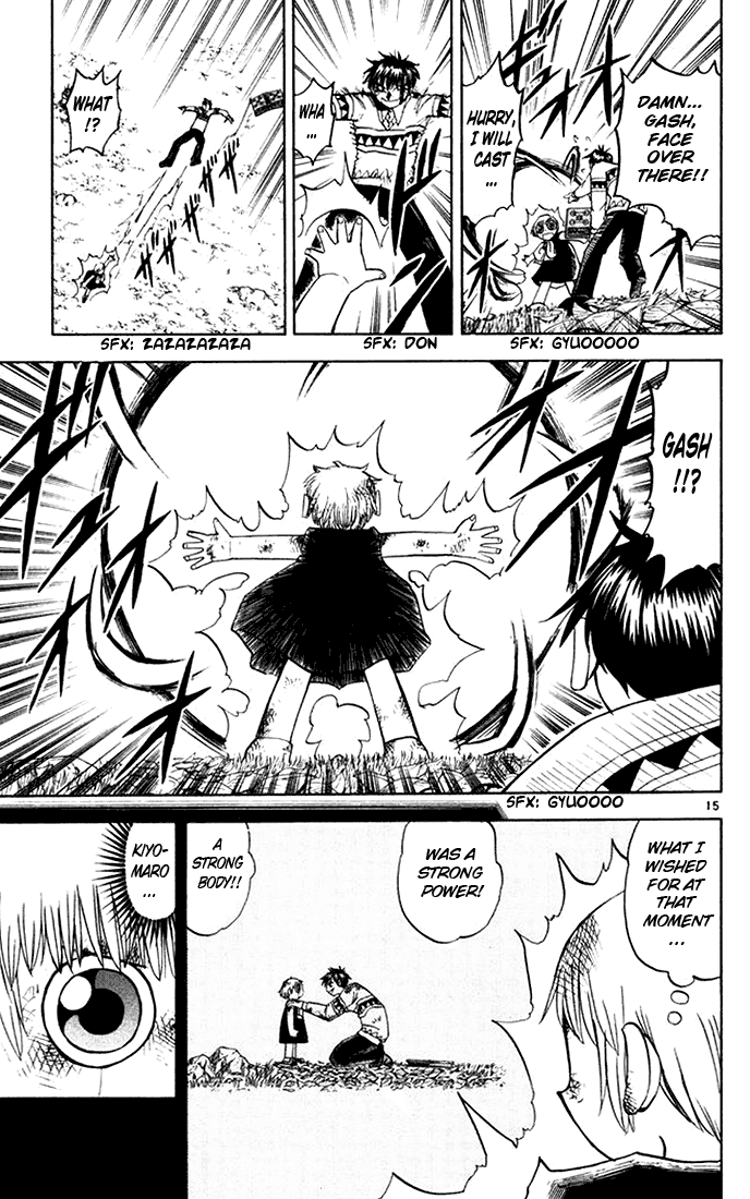 Konjiki no Gash!! Chapter 97 page 15 - Chapter 97: The Sixth Spell
