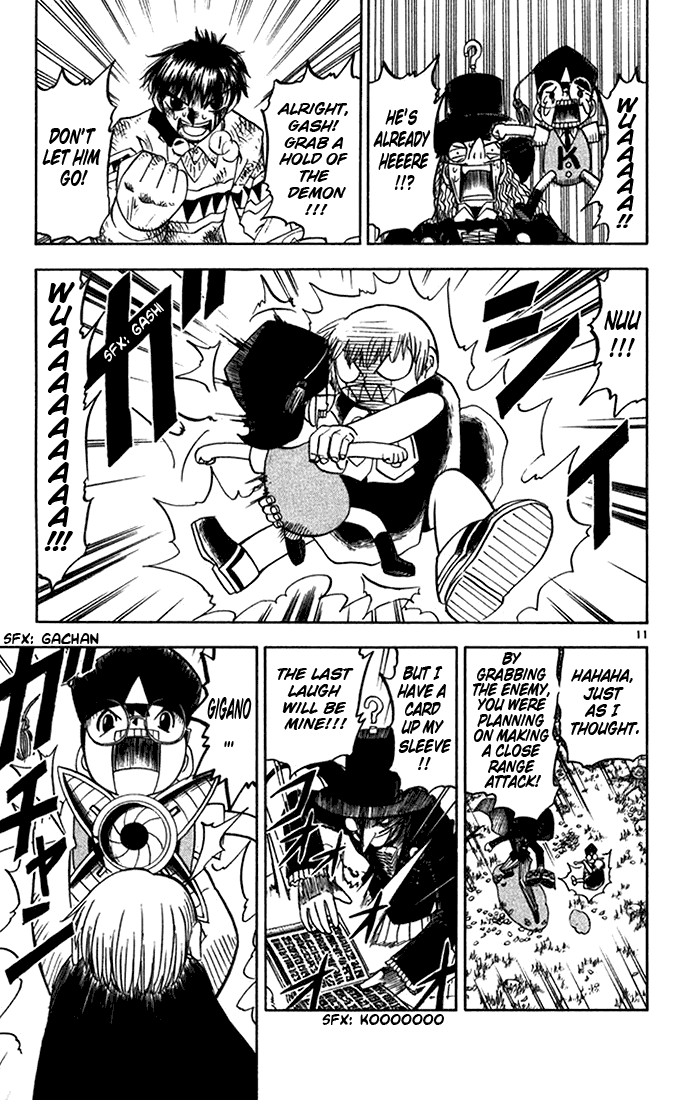 Konjiki no Gash!! Chapter 98 page 11 - Chapter 98: The 30 Second Fighting Chance