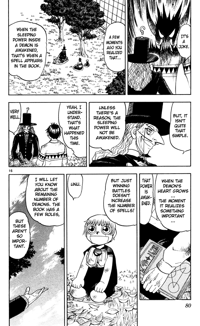 Konjiki no Gash!! Chapter 98 page 16 - Chapter 98: The 30 Second Fighting Chance