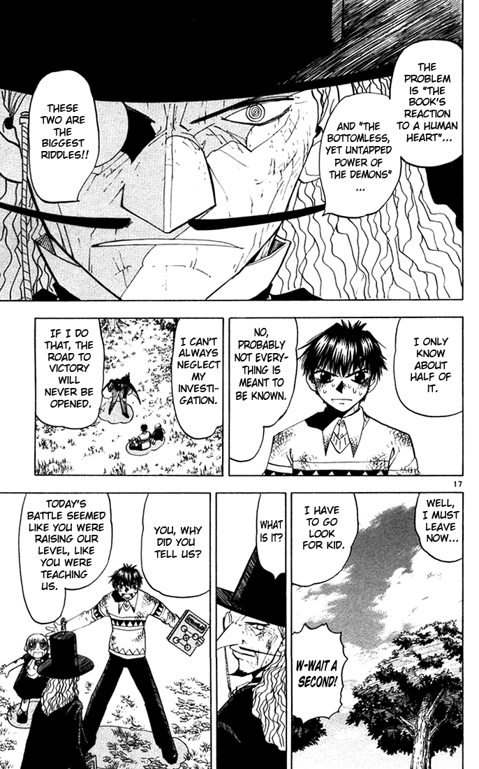 Konjiki no Gash!! Chapter 98 page 17 - Chapter 98: The 30 Second Fighting Chance