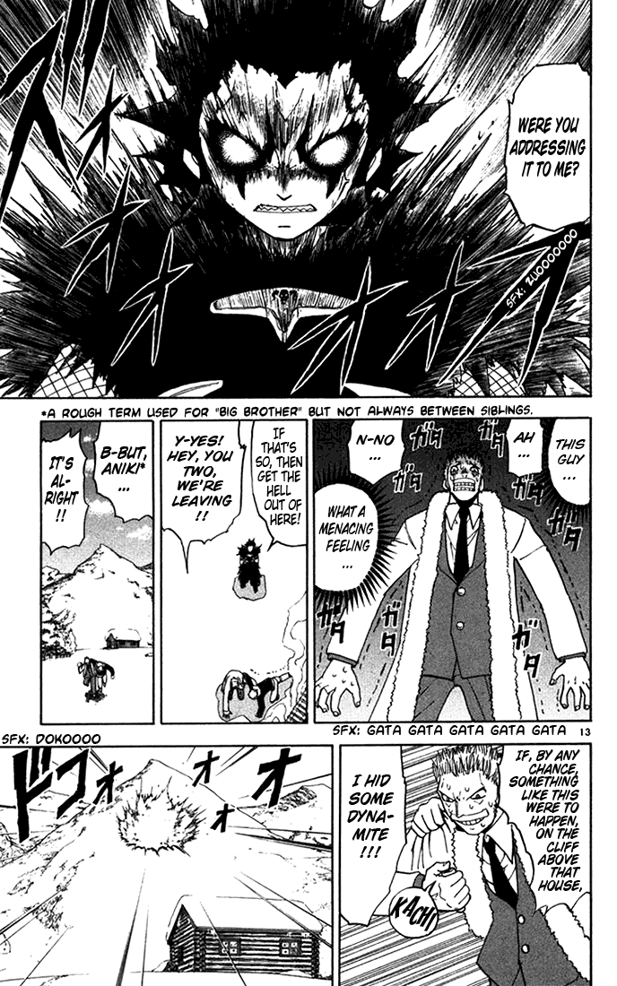 Konjiki no Gash!! Chapter 99 page 13 - Chapter 99: Personality Of A King