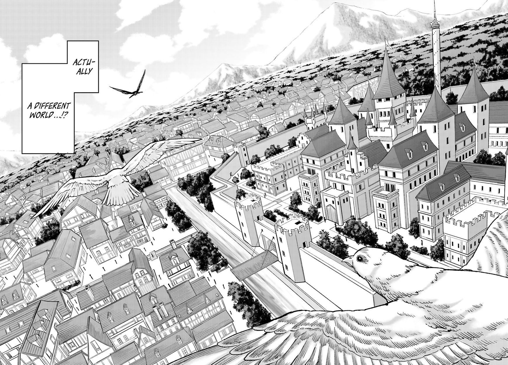 Konjiki no Moji Tsukai - Yuusha Yonin ni Makikomareta Unique Cheat Chapter 1 page 10 - Chapter 1 : Dragged into a Different World
