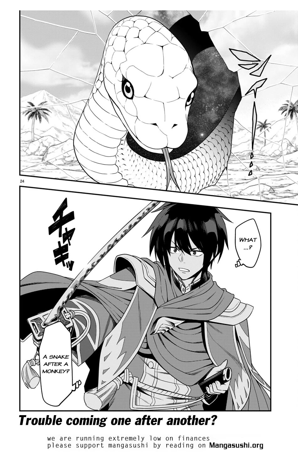 Konjiki no Moji Tsukai - Yuusha Yonin ni Makikomareta Unique Cheat Chapter 102 page 25 - Chapter 102: Spirit Forest (3)