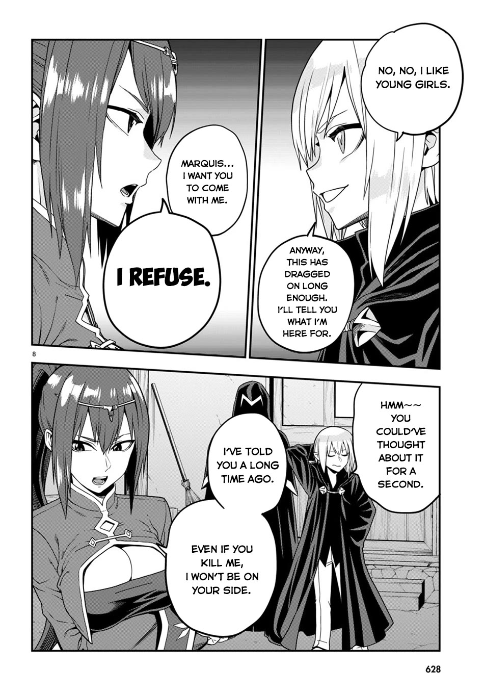 Konjiki no Moji Tsukai - Yuusha Yonin ni Makikomareta Unique Cheat Chapter 102 page 9 - Chapter 102: Spirit Forest (3)