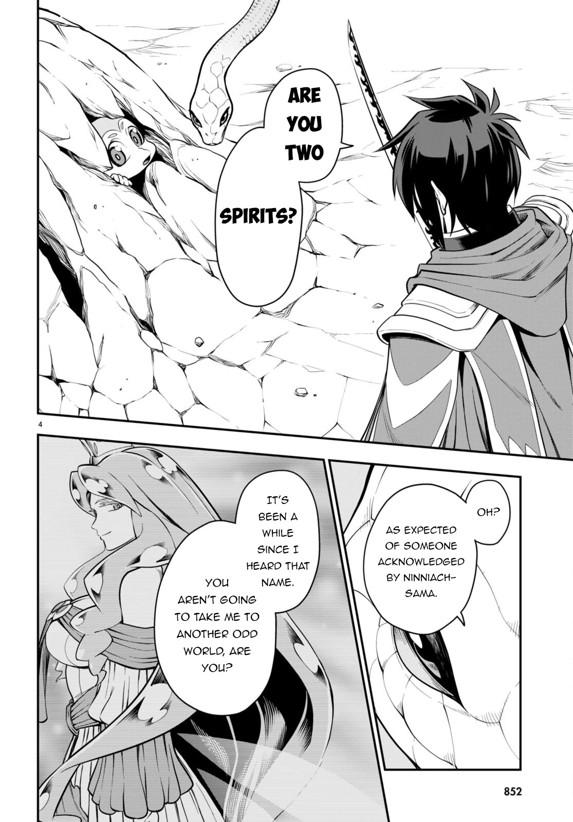 Konjiki no Moji Tsukai - Yuusha Yonin ni Makikomareta Unique Cheat Chapter 103 page 5 - Chapter 103: Spirit Forest (4)