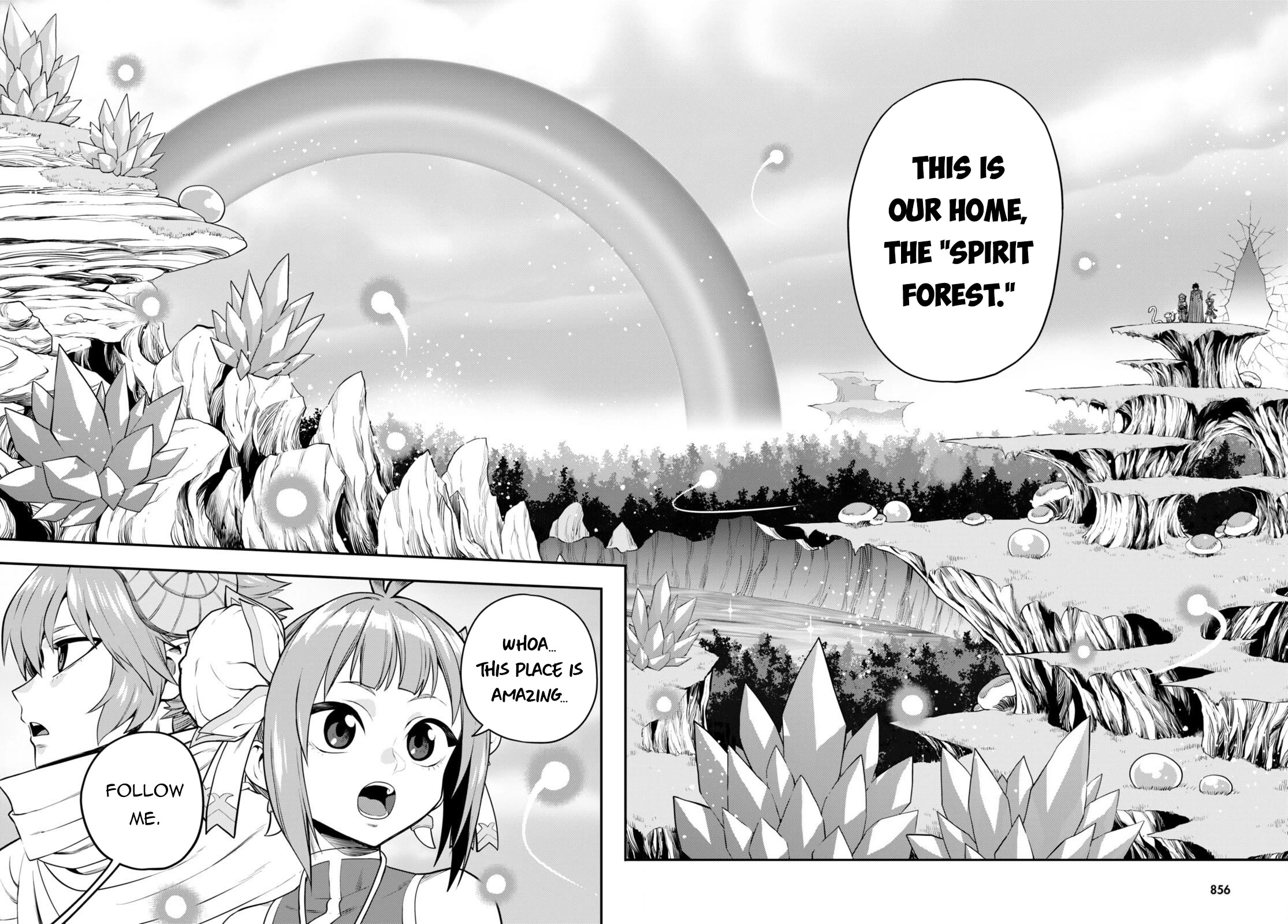 Konjiki no Moji Tsukai - Yuusha Yonin ni Makikomareta Unique Cheat Chapter 103 page 9 - Chapter 103: Spirit Forest (4)