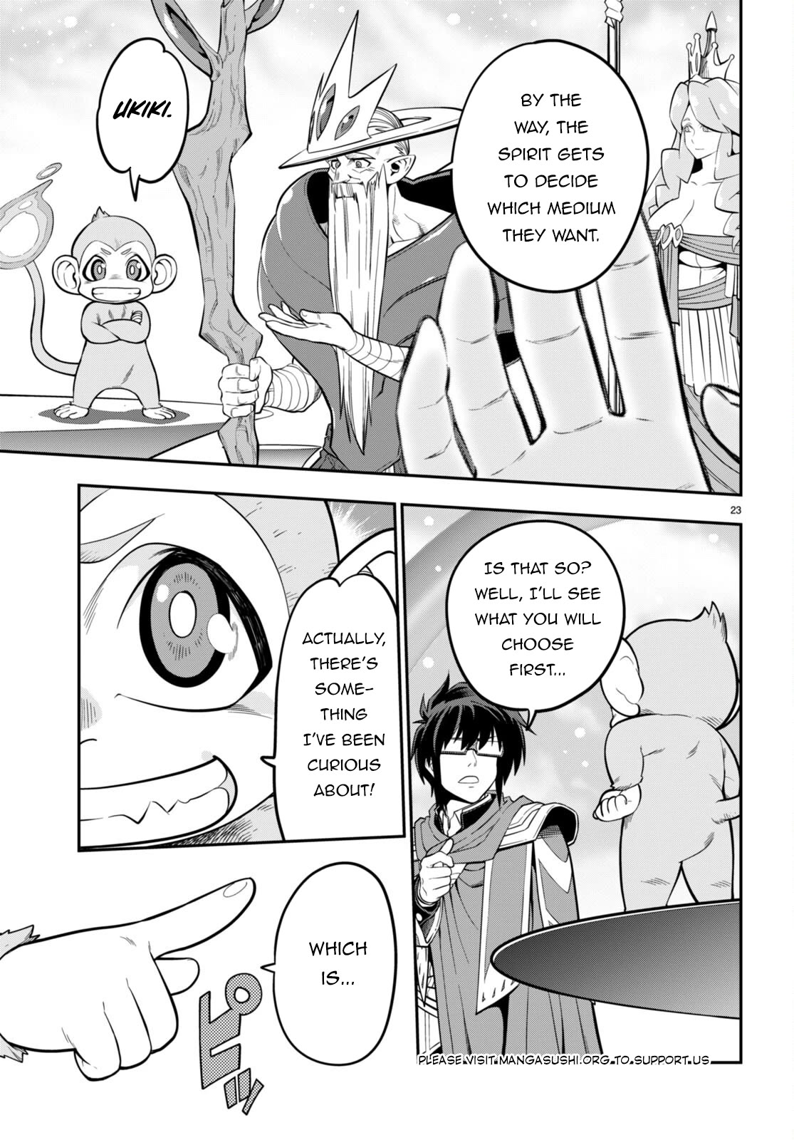 Konjiki no Moji Tsukai - Yuusha Yonin ni Makikomareta Unique Cheat Chapter 104 page 24 - Chapter 104: Spirit Forest (5)