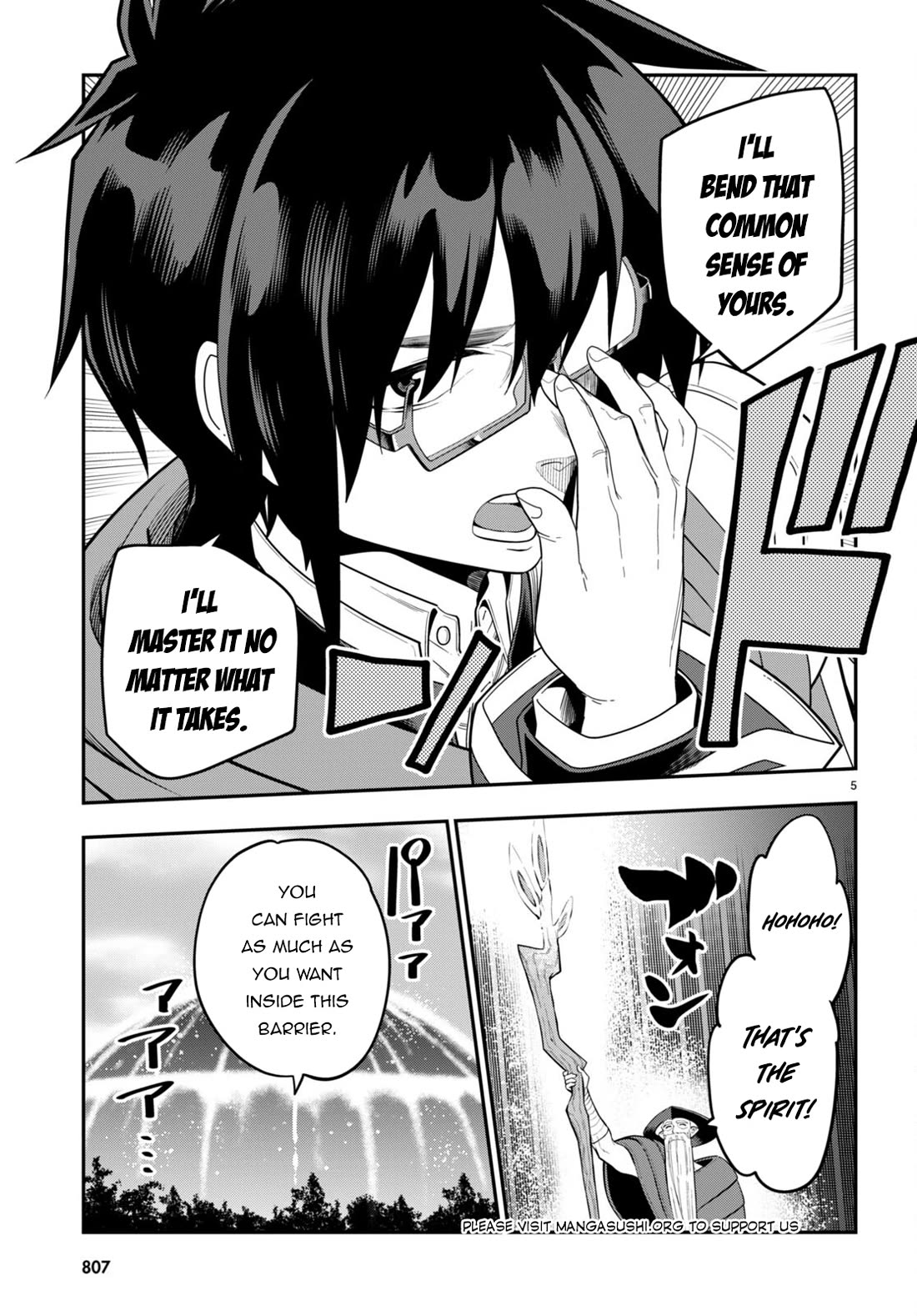 Konjiki no Moji Tsukai - Yuusha Yonin ni Makikomareta Unique Cheat Chapter 105 page 6 - Chapter 105: Spirit Contract and the Legendary Blacksmith