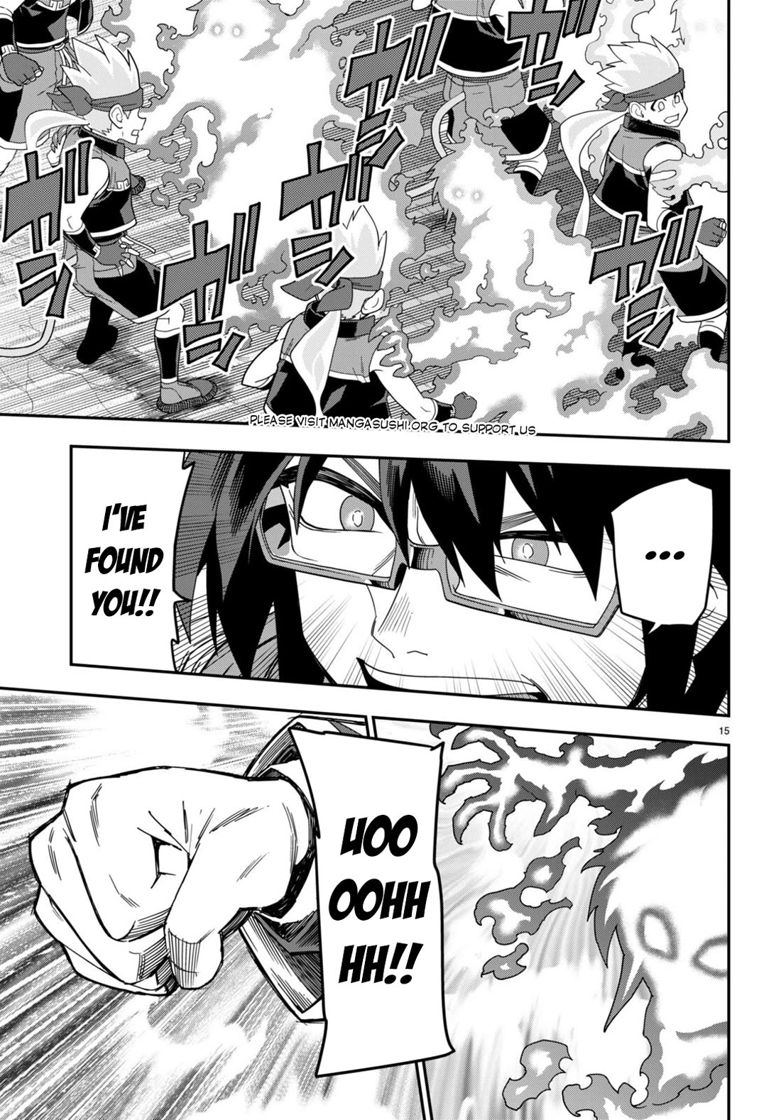 Konjiki no Moji Tsukai - Yuusha Yonin ni Makikomareta Unique Cheat Chapter 106 page 15 - Chapter 106: Spirit Contract and the Legendary Blacksmith (2)
