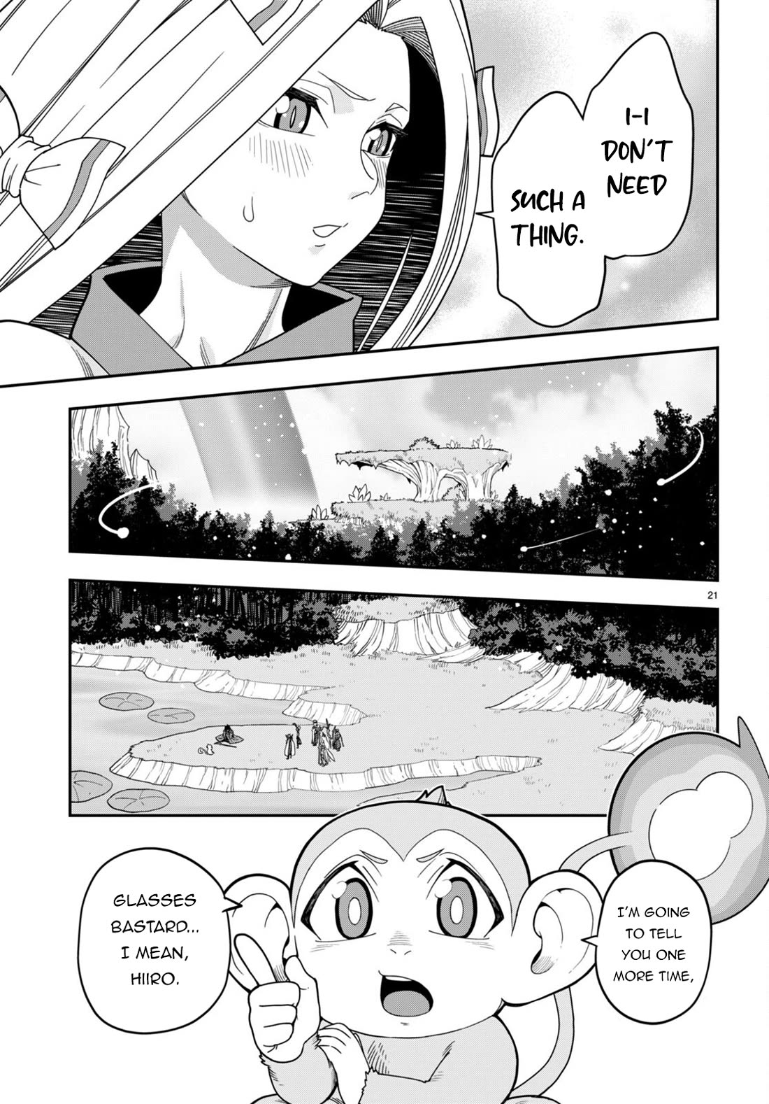 Konjiki no Moji Tsukai - Yuusha Yonin ni Makikomareta Unique Cheat Chapter 106 page 21 - Chapter 106: Spirit Contract and the Legendary Blacksmith (2)