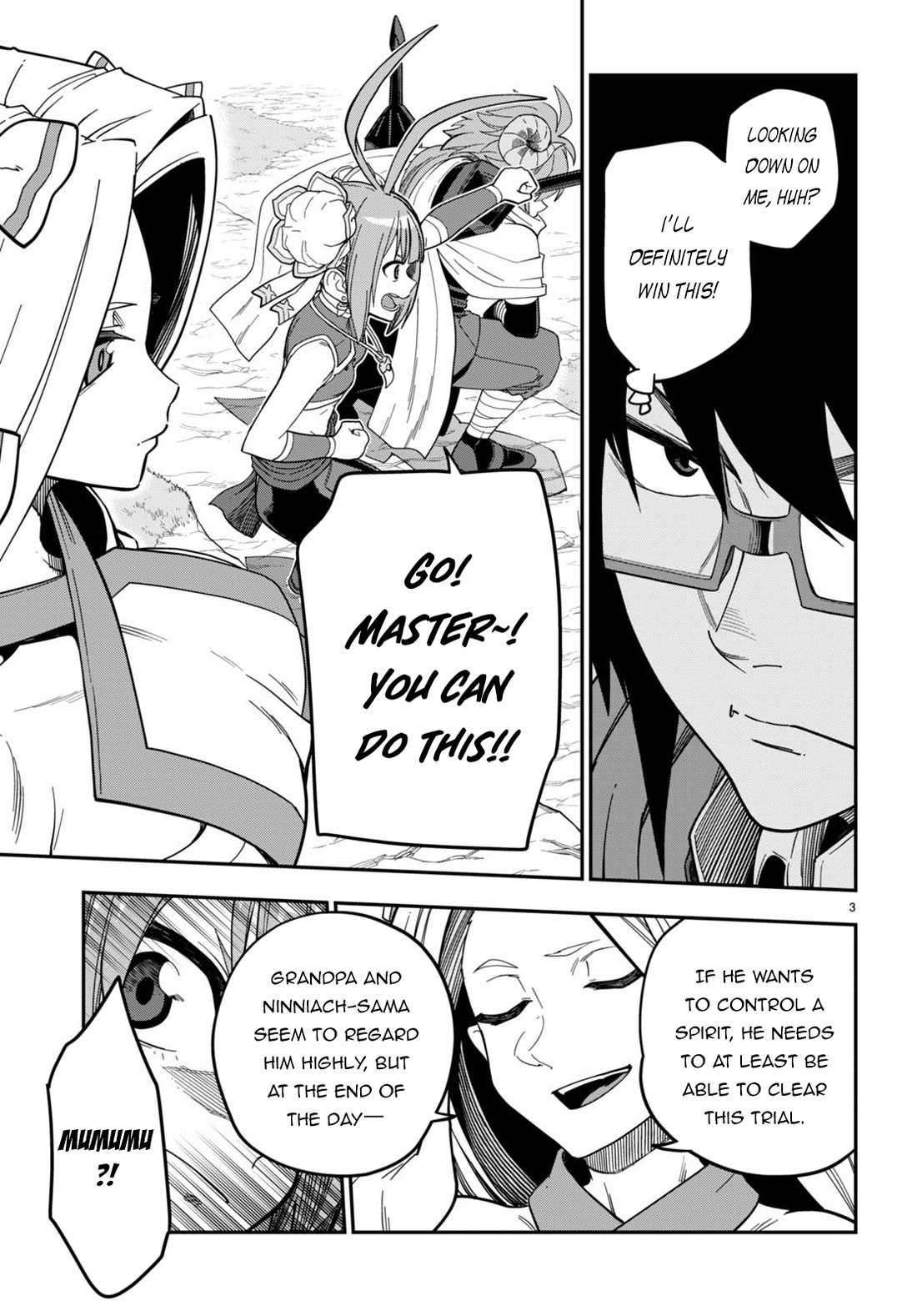 Konjiki no Moji Tsukai - Yuusha Yonin ni Makikomareta Unique Cheat Chapter 106 page 4 - Chapter 106: Spirit Contract and the Legendary Blacksmith (2)