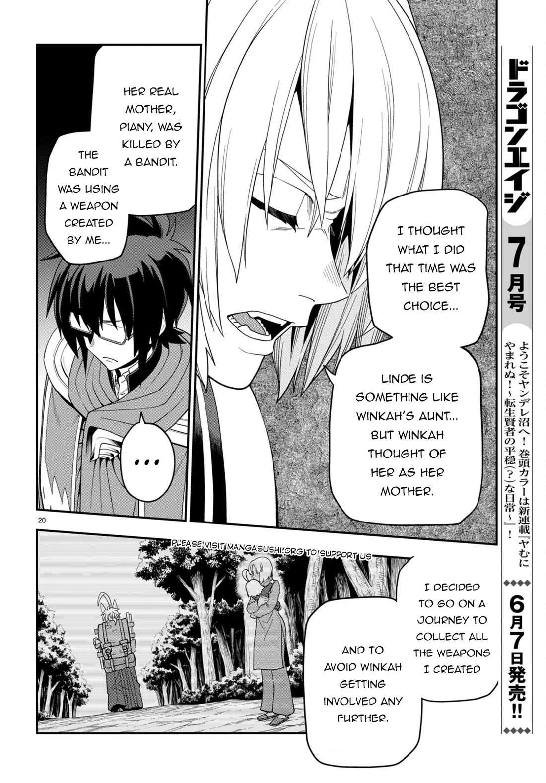 Konjiki no Moji Tsukai - Yuusha Yonin ni Makikomareta Unique Cheat Chapter 108 page 20 - Chapter 108: Spirit Contract and the Legendary Blacksmith (4)