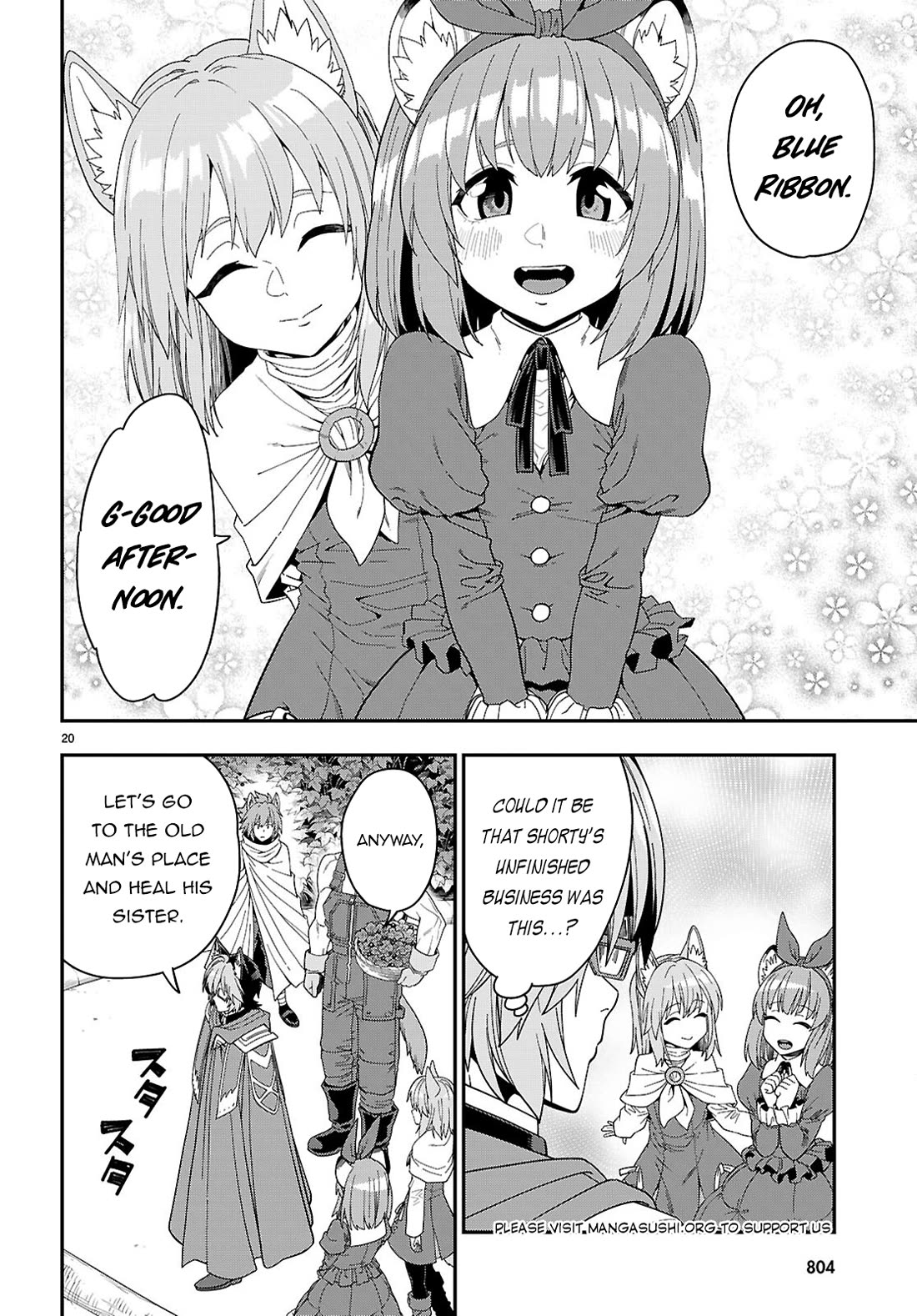 Konjiki no Moji Tsukai - Yuusha Yonin ni Makikomareta Unique Cheat Chapter 109 page 21 - Chapter 109: Visiting Pasion (1)
