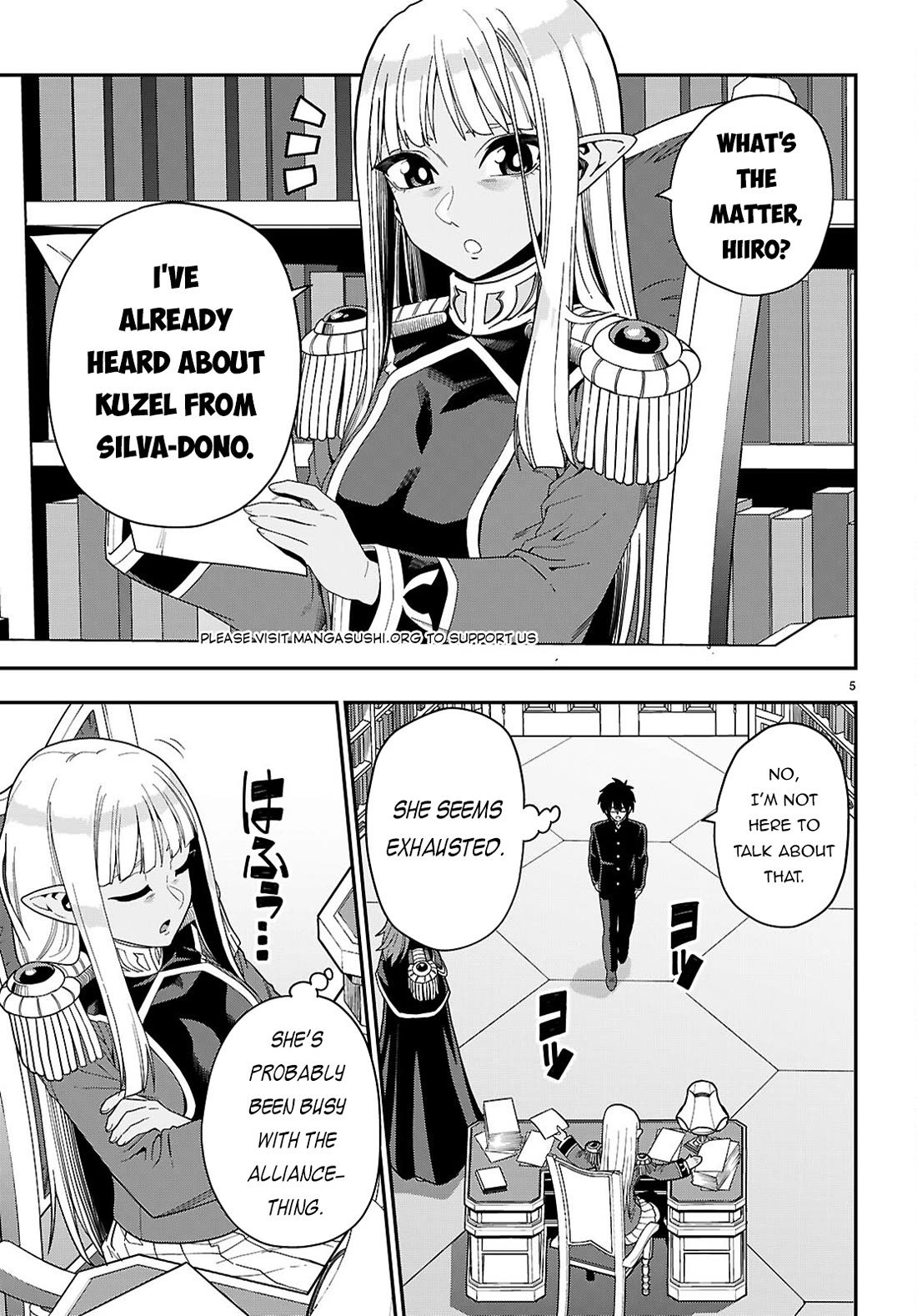 Konjiki no Moji Tsukai - Yuusha Yonin ni Makikomareta Unique Cheat Chapter 109 page 6 - Chapter 109: Visiting Pasion (1)